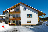 unser Ferienhaus Bayerischer Wald im Winter